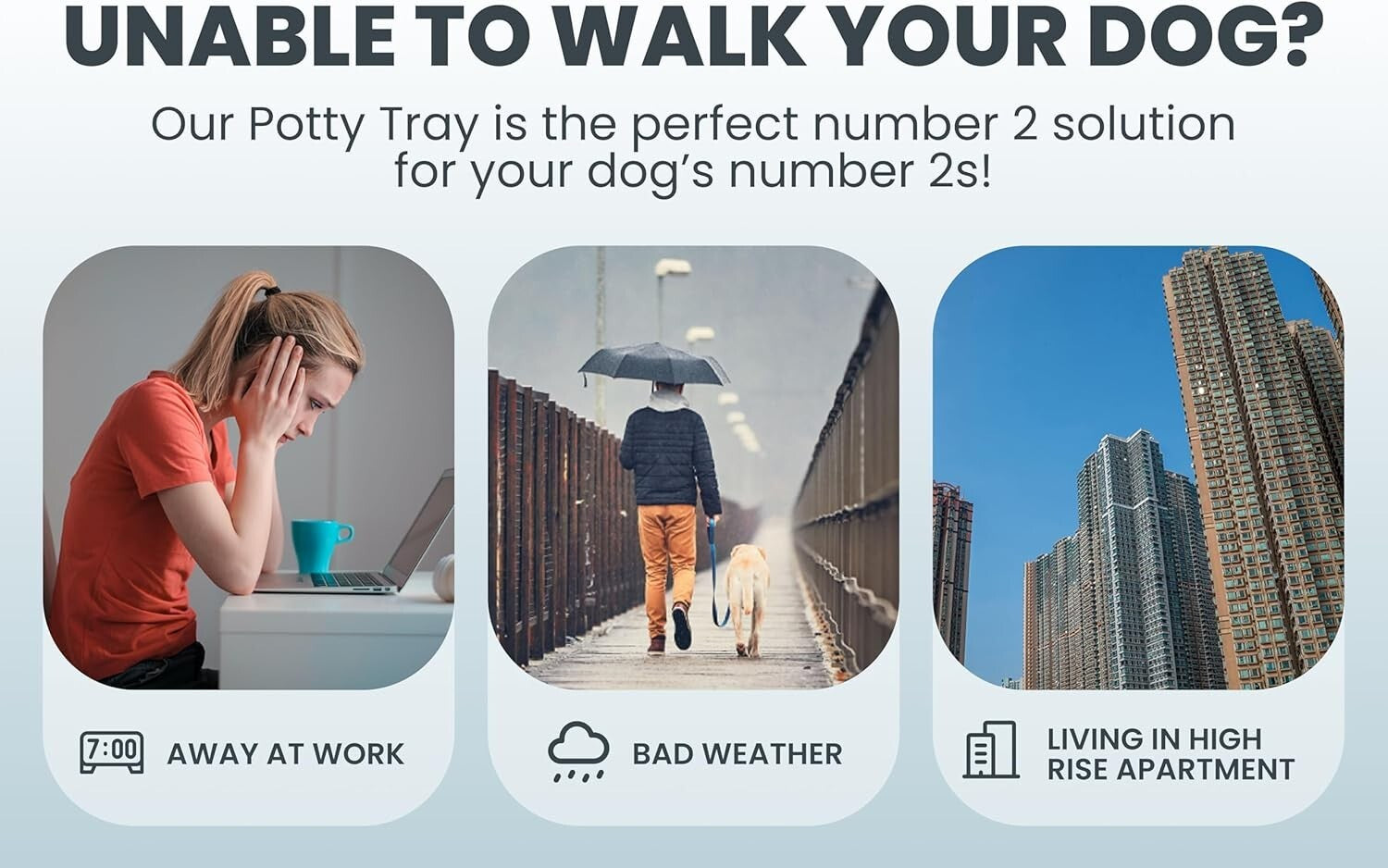 Removable Mesh Dog Potty Tray - 25''x20'' Indoor Pee Pad Holder for Small Dogs