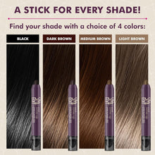 Load image into Gallery viewer, Instant Gray Coverage Root Touch Up Stick - Portable Dark Brown Concealer