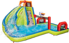 Load image into Gallery viewer, Aqua Sports 15' Inflatable Water Park with Climbing Wall &amp; Sports Activities