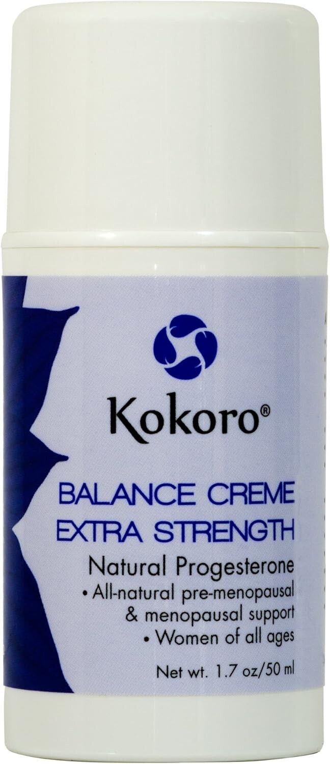 Professional Strength Natural Progesterone Cream - 1.7 oz Pump, PETA Approved