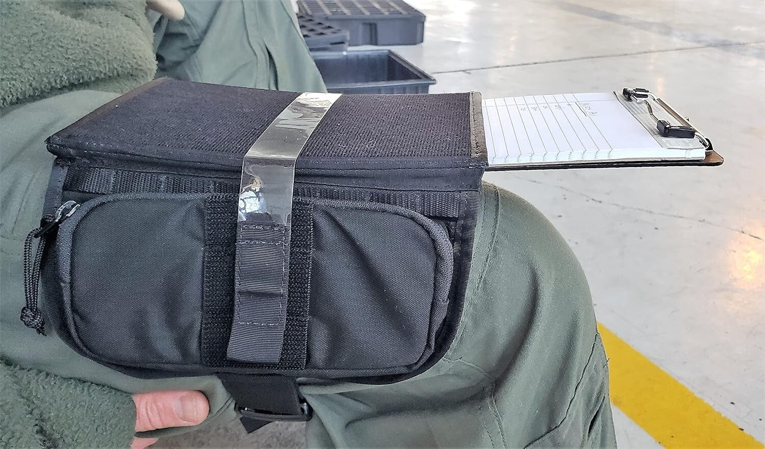 Force Protector Gear Mini - Tactical Tablet Holder for Pilots - One Size, Black