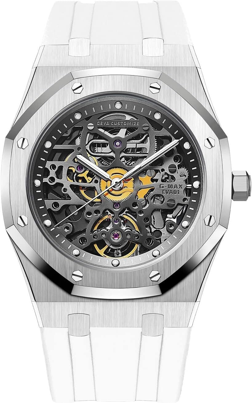 Innovative Skeleton Diver Watch with Premium Silicone & 50M Water Resistance