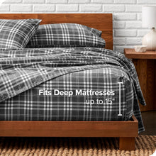 Load image into Gallery viewer, OEKO-TEX Certified Queen Flannel Sheets - Soft, Durable &amp; Cozy for Winter Nights