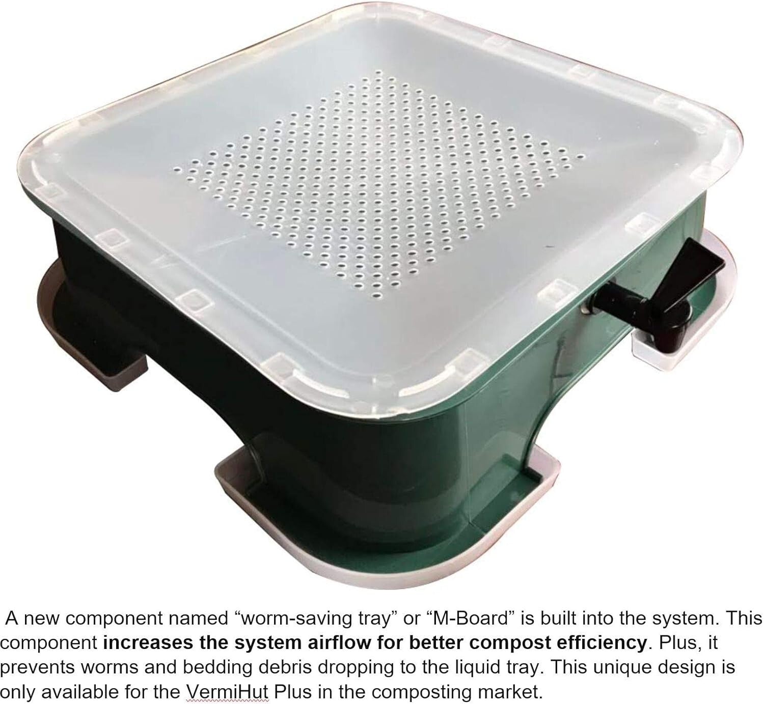 The Original Plus 5-Tray Worm Composter - Sustainable Indoor & Outdoor Solution
