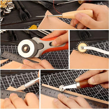 Load image into Gallery viewer, Versatile 415 PCS Leather Tools Kit – Ideal for DIY Crafts &amp; Creative Projects
