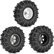 Load image into Gallery viewer, High-Performance 1.9" Mud Tires with Aggressive Tread for RC Crawler Vehicles