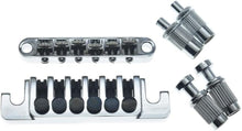 Load image into Gallery viewer, Premium Tune-O-Matic Bridge with Roller Saddles &amp; TP-6 Tailpiece for Epiphone