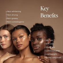 Load image into Gallery viewer, Beauty Tinted Glow Wonderscreen SPF 30 - Mineral Sunscreen &amp; Moisturizer 50g