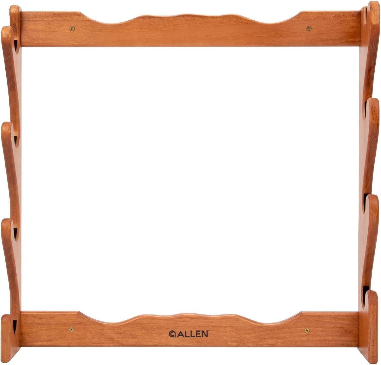 Contemporary Indoor Gun Rack - Holds 2-4 Rifles/Shotguns with Protective Liner