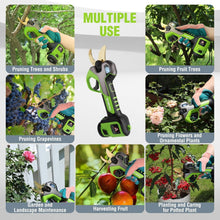 Load image into Gallery viewer, Efficient Cordless Pruning Shears with Fast Charger - Perfect for All Gardens