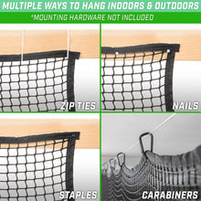 Load image into Gallery viewer, Multi-Sport 20ft x 10ft Netting - Perfect for Golf, Hockey, Soccer &amp; Baseball