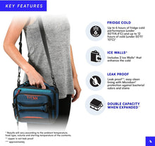 Load image into Gallery viewer, Premium Insulated Lunch Bag with High Performance Ice Walls - Keeps Food Fresh