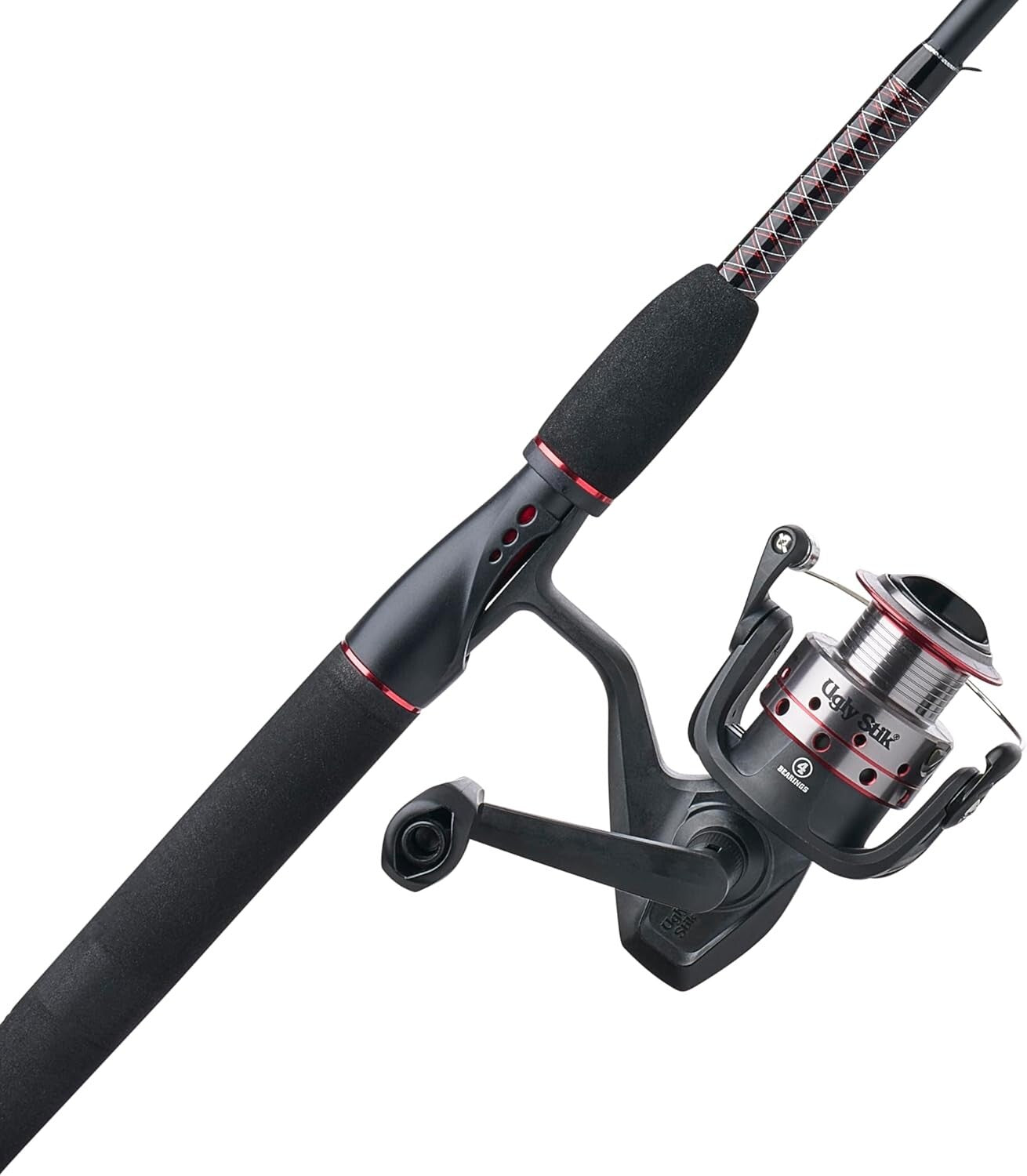 Durable 6.5ft GX2 Spinning Fishing Rod and Reel Combo - Portable & Reliable