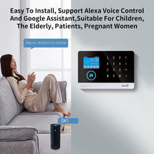 Load image into Gallery viewer, Complete 20-Piece Wireless Alarm System with Dual Network for Home Protection