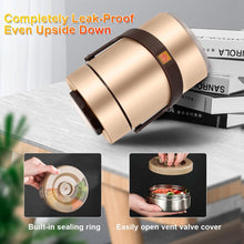 Load image into Gallery viewer, 67 oz Stainless Steel Vacuum Insulated Soup Thermos - Stackable Food Container