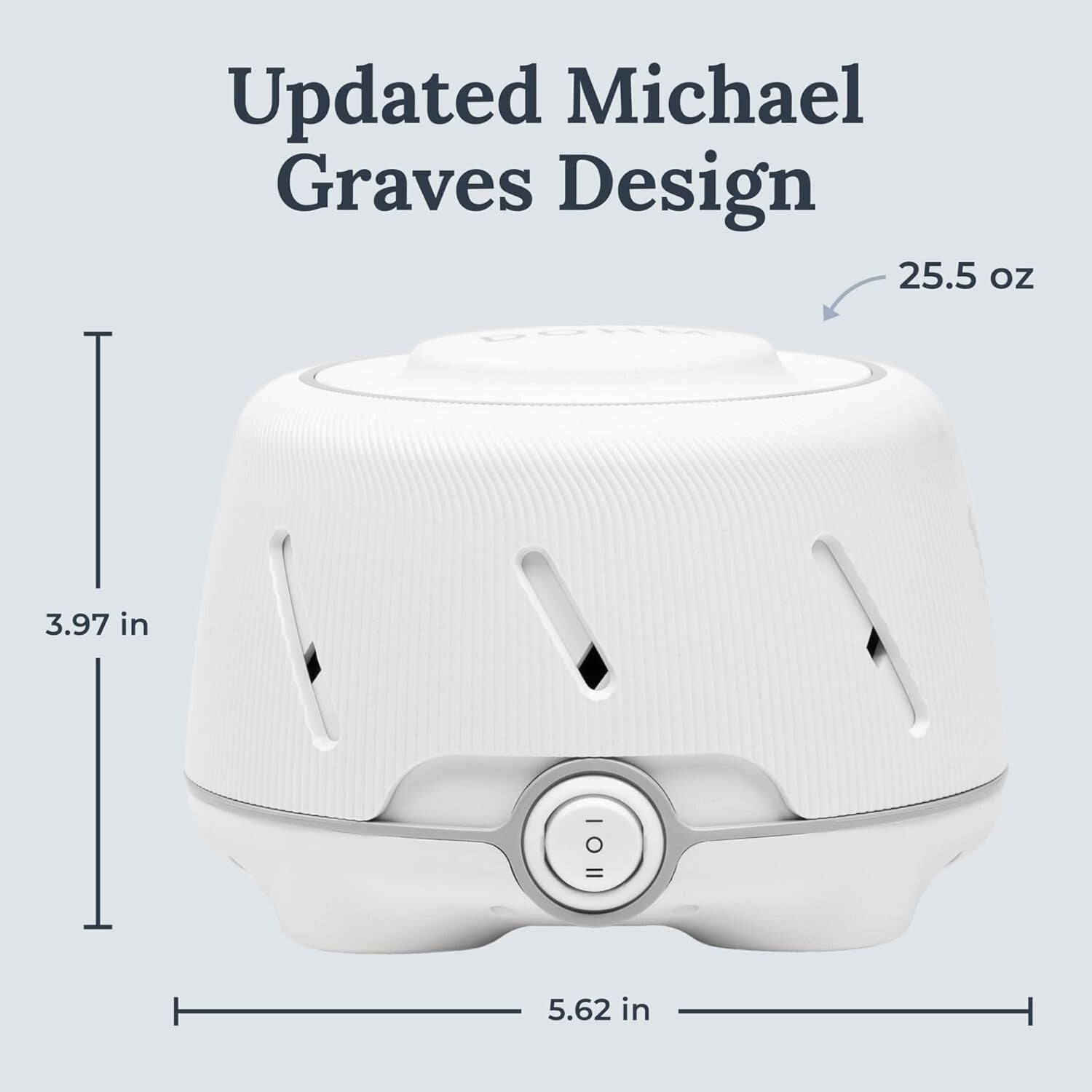 Dohm Gray & White Noise Machine Set with Protective Travel Case for Sleep Help