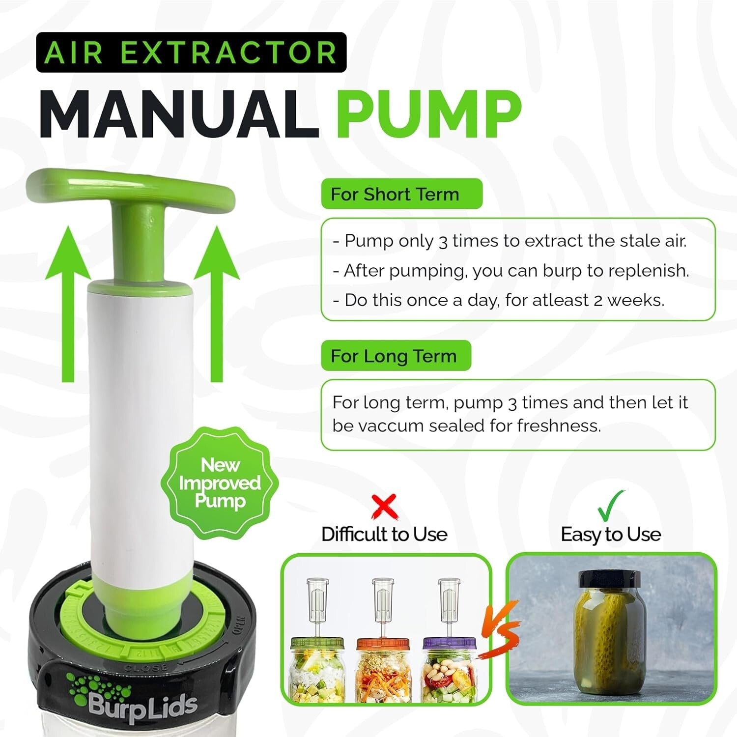 Enhanced 12-Lid Kit for Mason Jars - Effortless Vacuum Sealing with Tracker