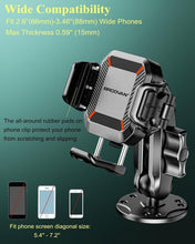 Load image into Gallery viewer, 360-Degree Adjustable Phone Holder with Easy Install Base for Safe Navigation