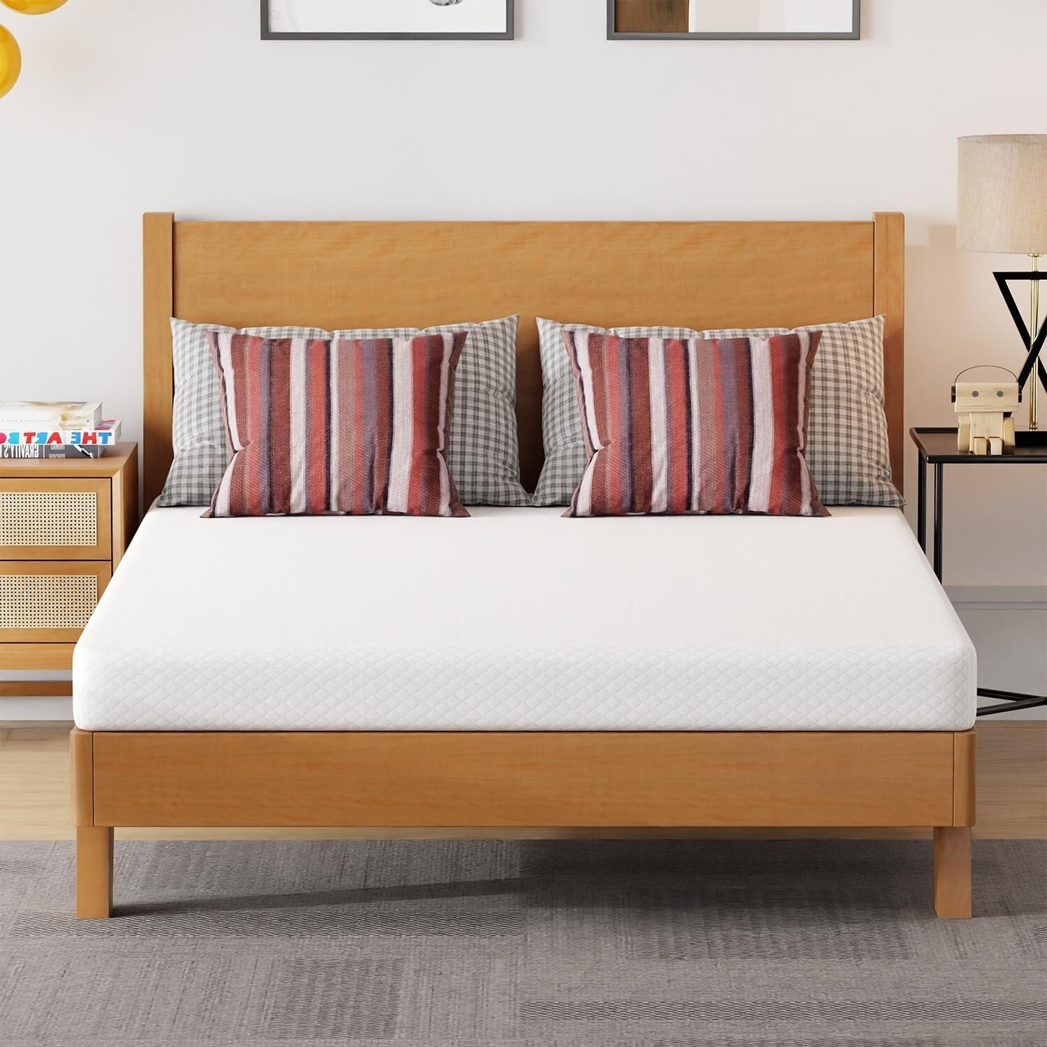 CertiPUR 5-Inch Gel Memory Foam Mattress for Cool Sleep & Pressure Relief, Full