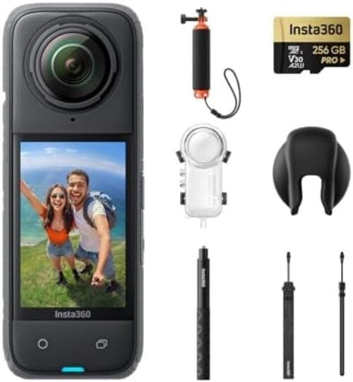 X4 360 Action Camera - 8K Resolution, Rugged Build, and AI Stabilization