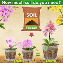Load image into Gallery viewer, Complete Orchid Potting Kit with Natural Ingredients for Indoor Gardens - 10QT