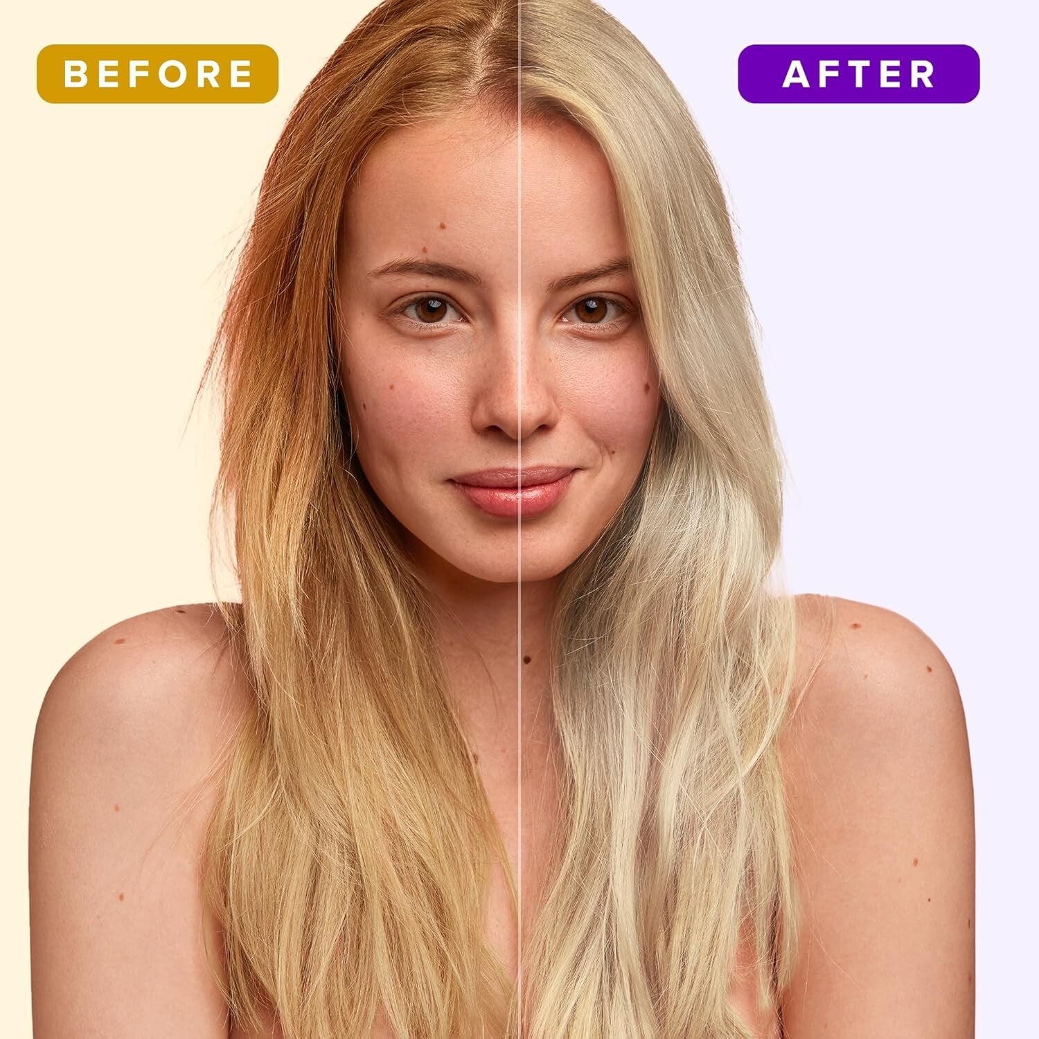 Sulfate Free Purple Shampoo & Conditioner Duo - 2 x 16.9 Fl Oz for Blonde Hair