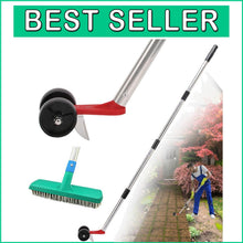 Load image into Gallery viewer, Telescoping Weed Grabber Tool with Two Blades for Eco-Friendly Weeding