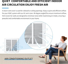 Load image into Gallery viewer, Durable 30''x20'' HVAC Return Vent Cover - Powder Coated Steel and Easy Install