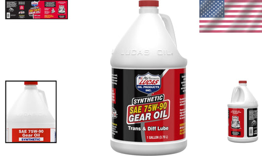 75W90 Synthetic Automotive Oil - High Performance & Temperature Resistant 3.8L