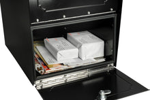 Load image into Gallery viewer, Durable Post Mount Mailbox with Enhanced Security and Oversized Storage