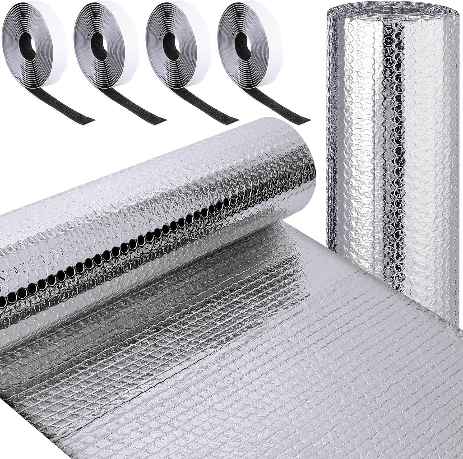 Customizable Blackout Reflective Window Shade for RV - Easy Installation