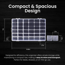 Load image into Gallery viewer, Lightweight and Portable Bead Storage Containers with Customizable Grids - 8pcs