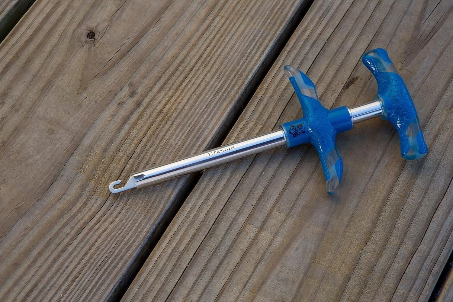 Cuda Dehooker: 8.5-Inch Titanium Fish Hook Remover Tool for All Conditions