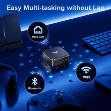 Load image into Gallery viewer, Ultra-Portable Mini PC with 12th Gen CPU, Ideal for Home, Office &amp; Multimedia