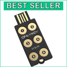 Load image into Gallery viewer, All-in-One Encryption Device: FIDO2 Key, Password Manager, &amp; Secure Access Token