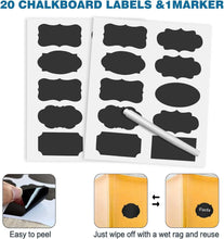 Load image into Gallery viewer, Large Tall Airtight Canisters Set – 10 Plastic Containers for Kitchen &amp; Pantry