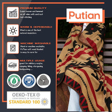 Load image into Gallery viewer, Versatile Merino Wool Outdoor Blanket - 87"x63" for Emergencies &amp; Comfort