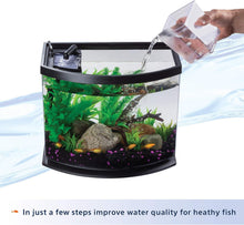 Load image into Gallery viewer, All-Inclusive 5 Gallon MiniBow Aquarium with SmartClean – Perfect for Betta Fish