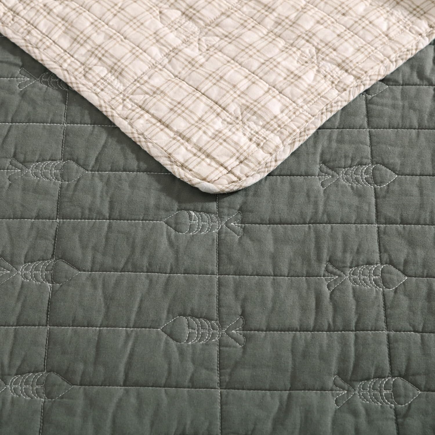 Rustic Troutdale King Quilt Set – Lightweight Cotton with Matching Shams
