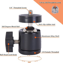 Load image into Gallery viewer, 6" Suction Cup Camera Mount with 360° Ball Head for Action Shots Anywhere