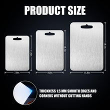 Load image into Gallery viewer, Premium 100% Pure Titanium Cutting Board - 18x12" Hygienic Kitchen Essential