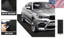 Load image into Gallery viewer, Premium 7.4'x20' Absorbent Oil Mat - Reusable, Washable, Protects Garage Floors