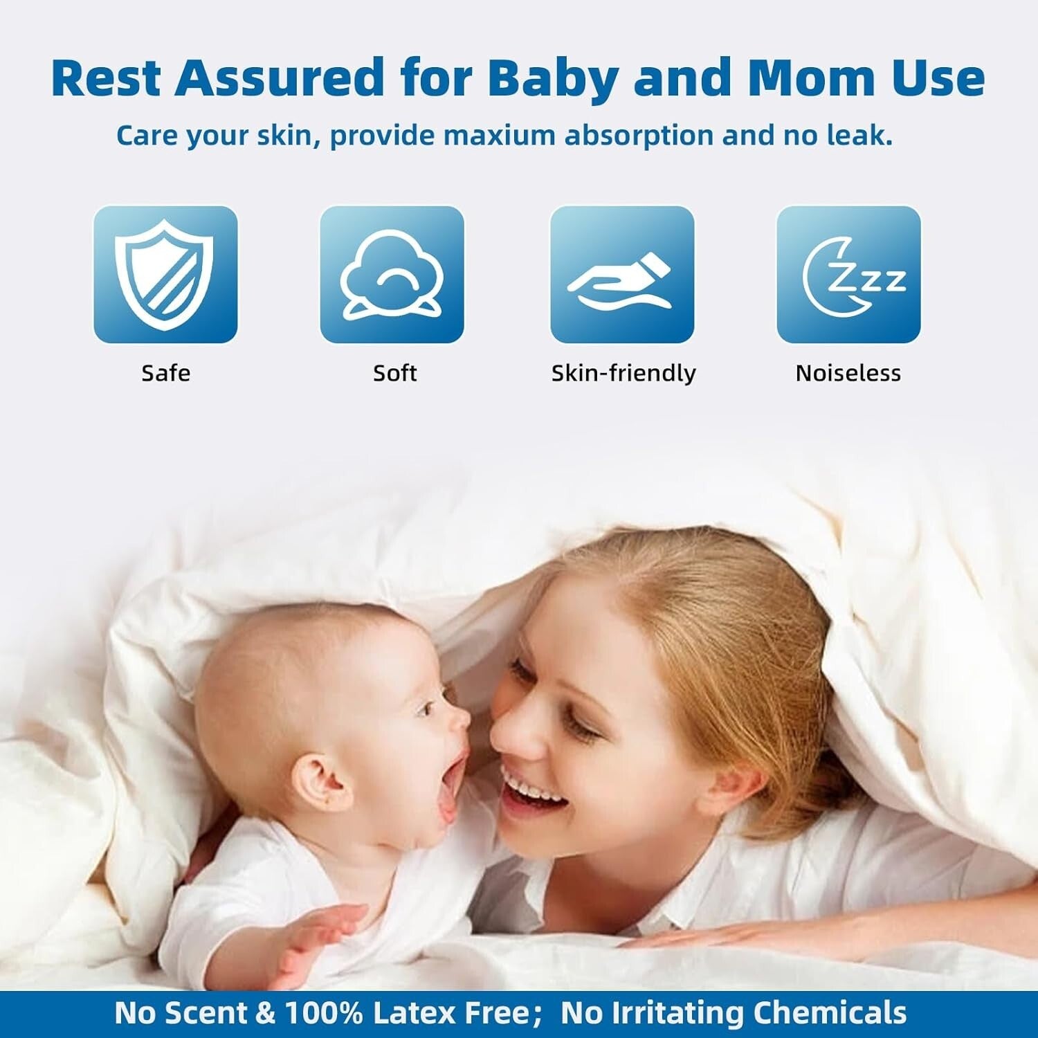 Value Pack 150 Leakproof Disposable Bed Pads - Ideal for Incontinence & Training