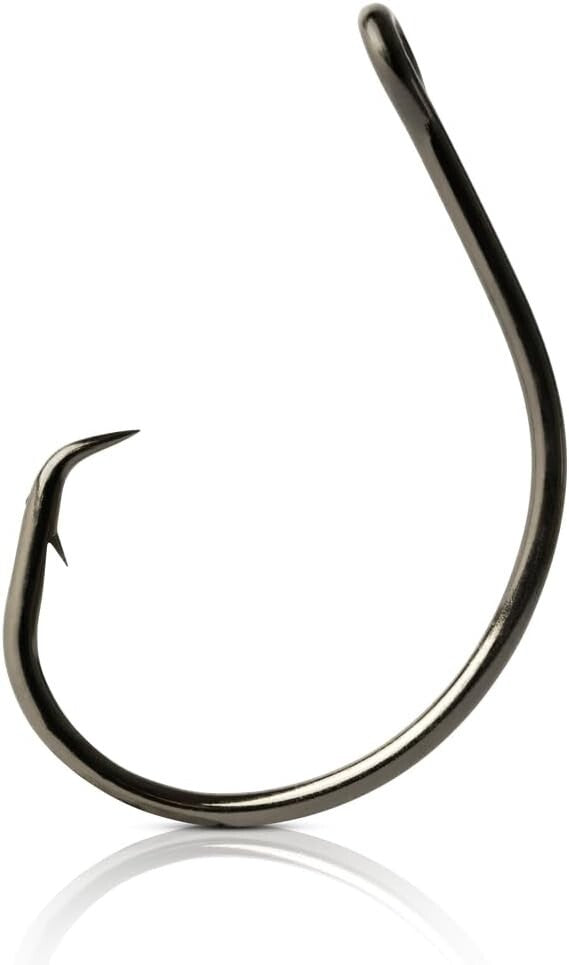 Demon Perfect Inline Circle Hook - 1X Fine Wire Fishing Hook, Wide Gap Design