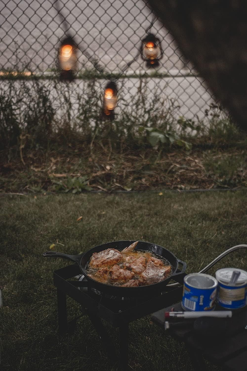 Durable Outdoor Propane Burner with Steel Braided Hose – 0-20 PSI Regulator