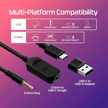 Load image into Gallery viewer, Durable Cloud III Wired Gaming Headset – 53mm Drivers &amp; Noise-Cancelling Mic