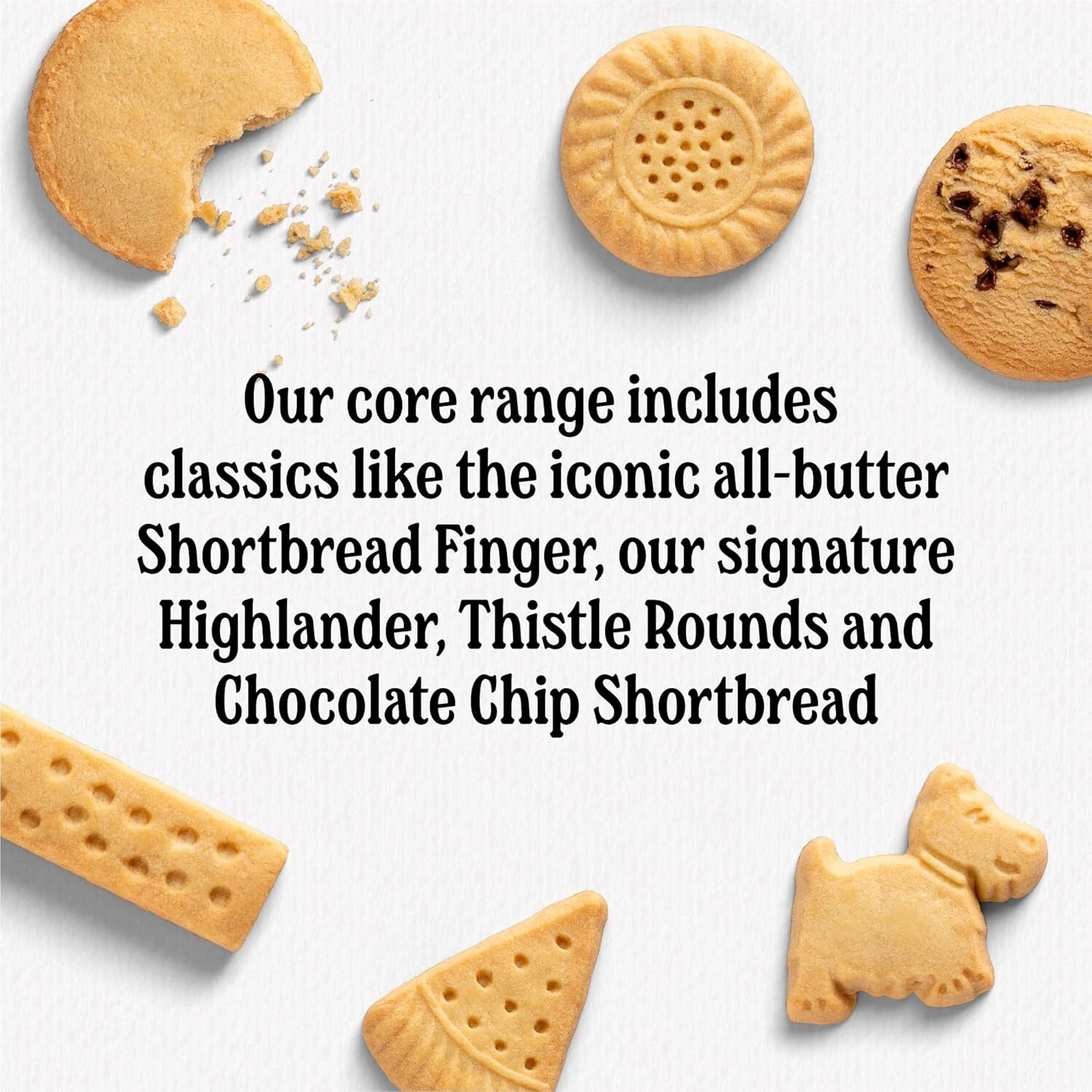 Classic Scottish Shortbread Cookies - All-Butter Petticoat Tails, 5.3 Oz Boxes