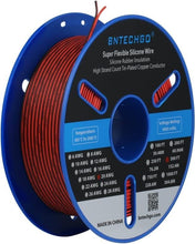 Load image into Gallery viewer, 500ft 20 AWG Silicone Wire: Flexible Red &amp; Black - Ideal for LED and Models