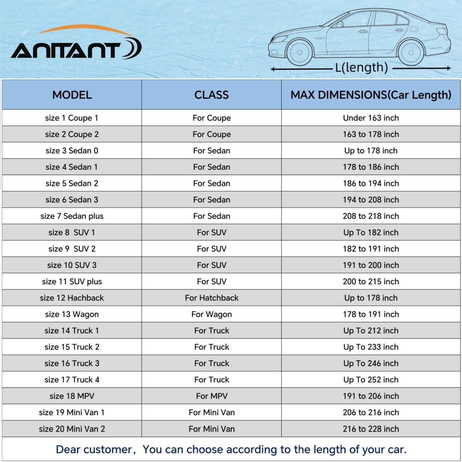 Universal Fit All-Weather SUV Cover with Magnetic Windshield Cover for 200-215"