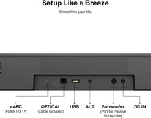 Load image into Gallery viewer, Dolby Atmos 5.1 Surround Sound Bar with Subwoofer &amp; Surround Speakers - Aura ...